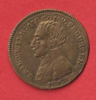 Preussen 1797-1840 Friedrich Wilhelm III  Messing Ietton