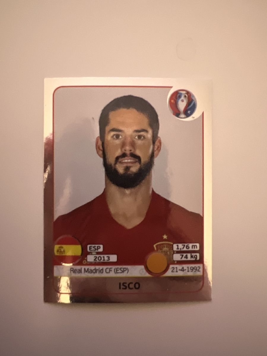 Panini Carte collezionabili: Panini Frankreich EM 2016 Isco – Nuovo (secondo la descrizione) da Dietikon venduto da Emoruk