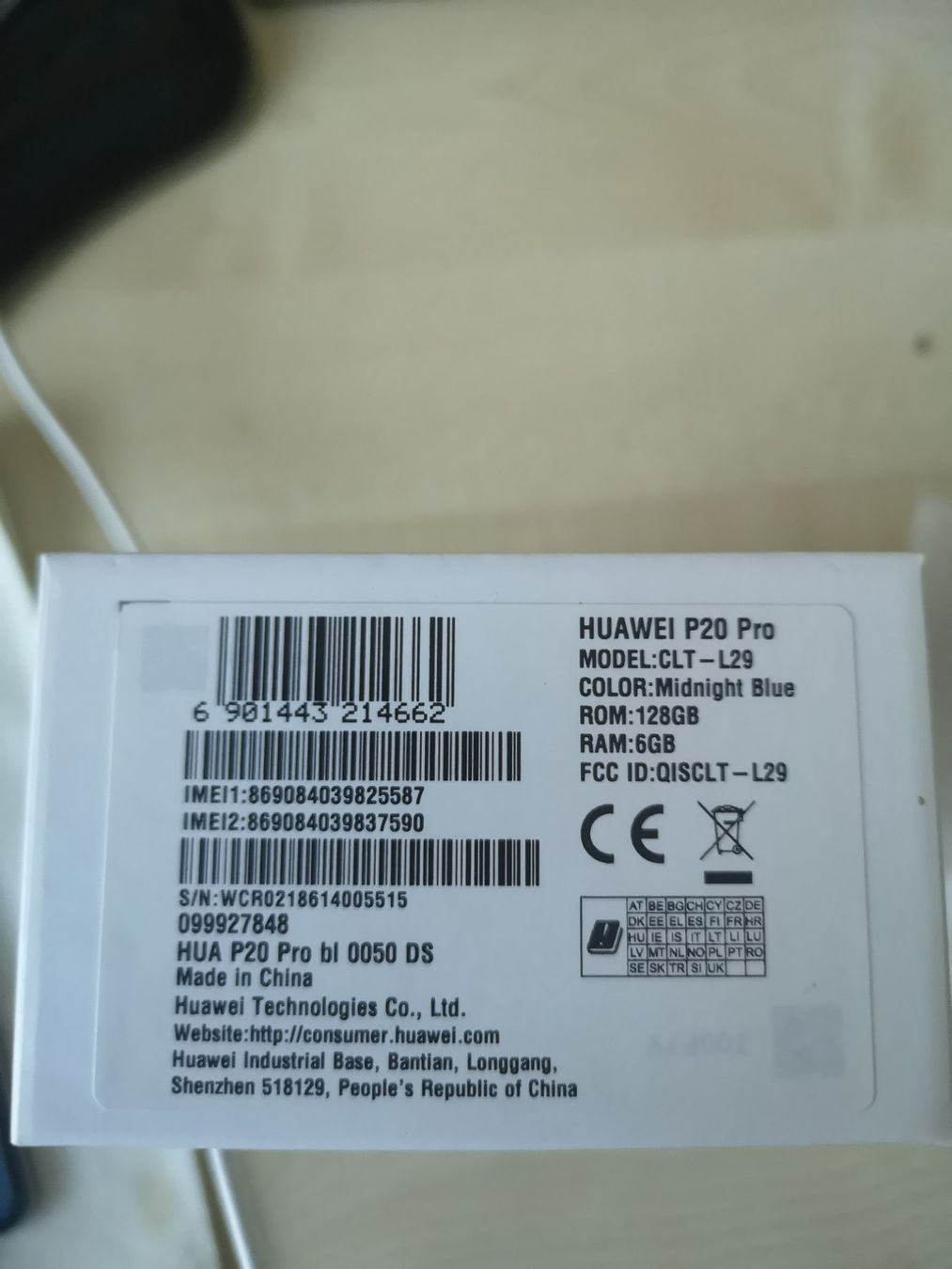 Huawei Telefoni cellulari / Smartphones: Huawei P20pro neu – Nuovo (secondo la descrizione) da Heimberg venduto da Newyorker5 3