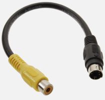 4-Pin Stecker S-Video-Out auf Cinch Buchse Composite Video