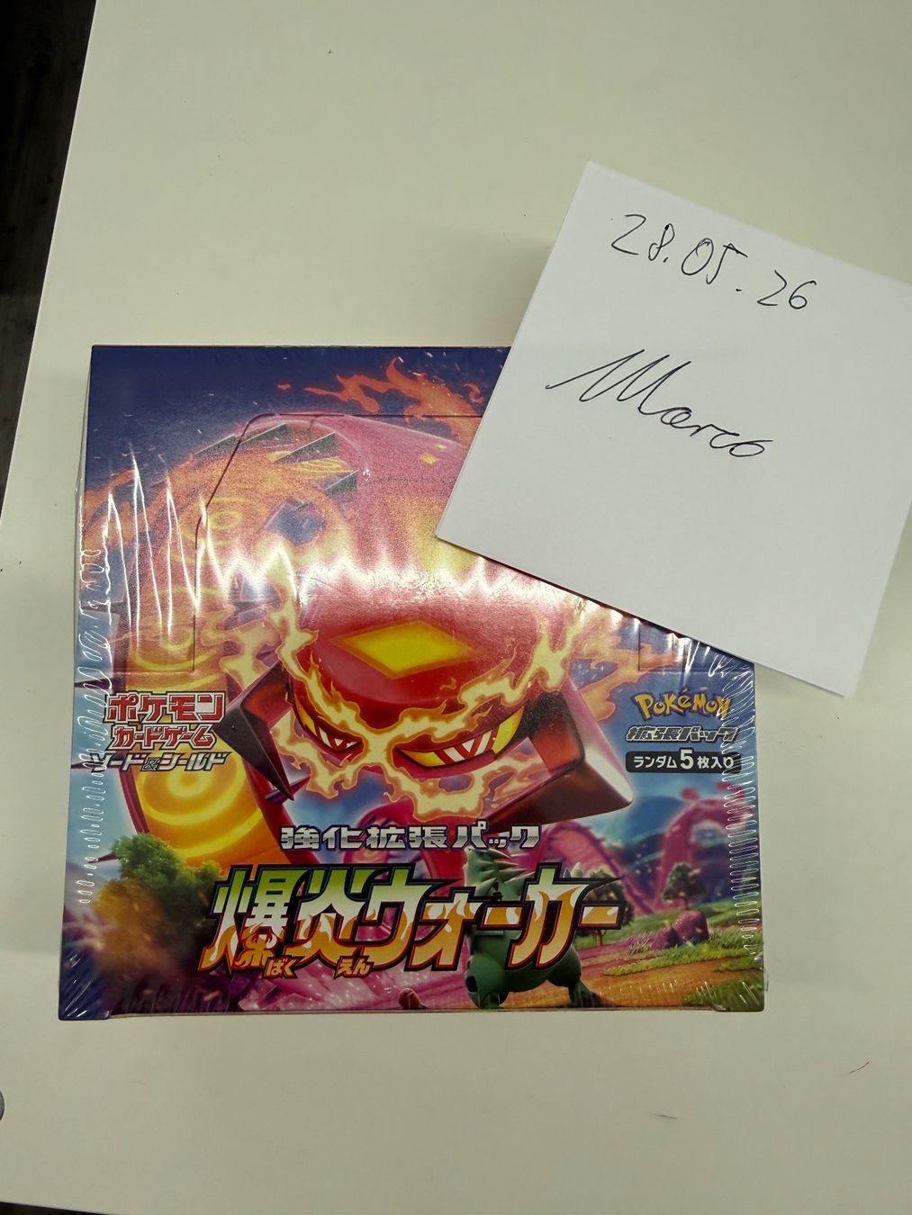 Pokémon Carte collezionabili: Pokemon Display Japanisch Explosive Walker NM Sealed – Nuovo e nell'imballaggio originale da Worb venduto da Umbreone 1