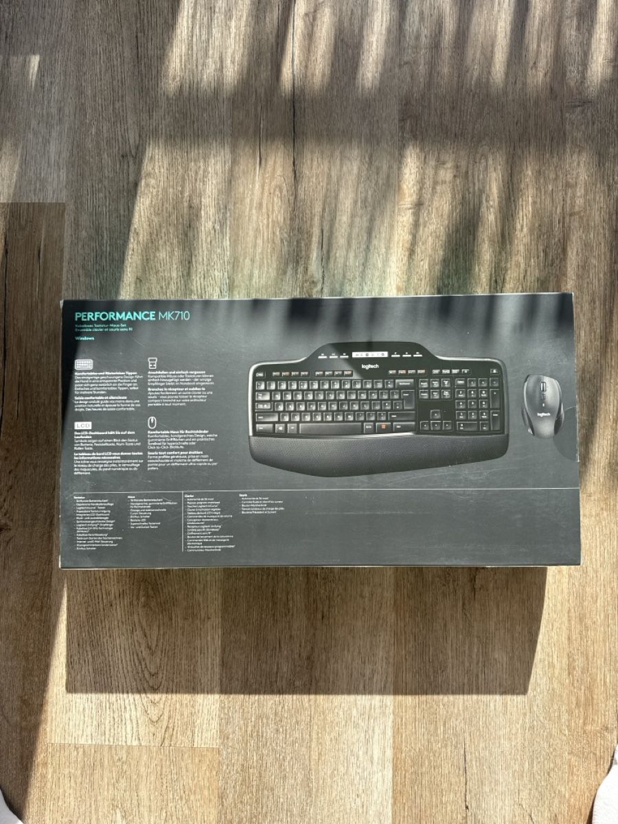 Logitech Tastiere: Tastatur Maus Set Logitech Performance MK710 CH Layout Neu – Nuovo e nell'imballaggio originale da Gerlafingen venduto da jan_dlt9 1