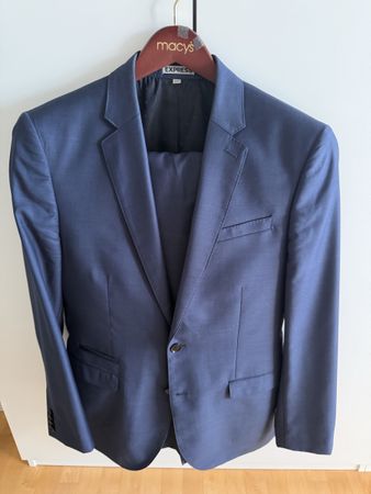 Herren Anzug Express 2-teilig dunkelblau Gr. M sehr guter Zu