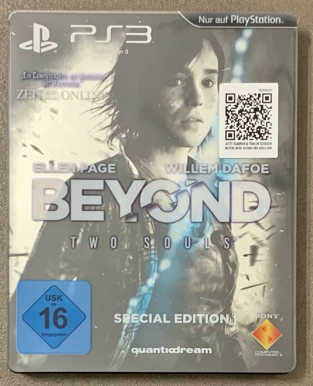 Sony Spiele: PS3 Beyond:Two Souls Steelbook Dafoe Special Edition – Gebraucht aus Birsfelden von Dealgoenner24