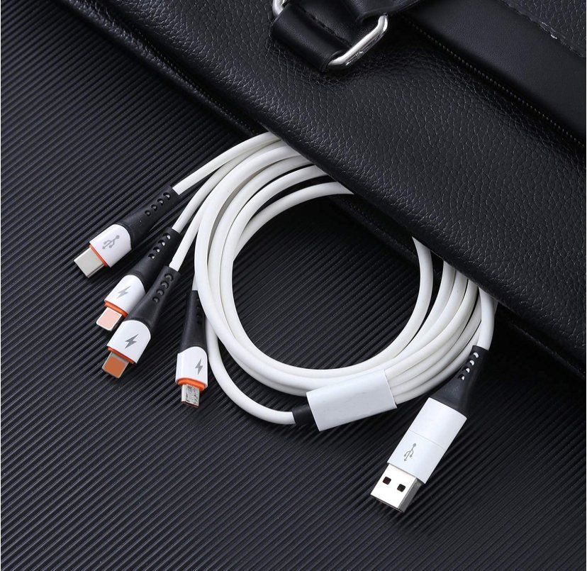 Cavi: 3A/1.2M Multi USB Ladekabel, 6 in 1 – Nuovo e nell'imballaggio originale da Bülach venduto da StoreInShop.com 3