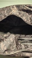 Reisetasche Trolley Weekend Bag schwarz/braun Muster