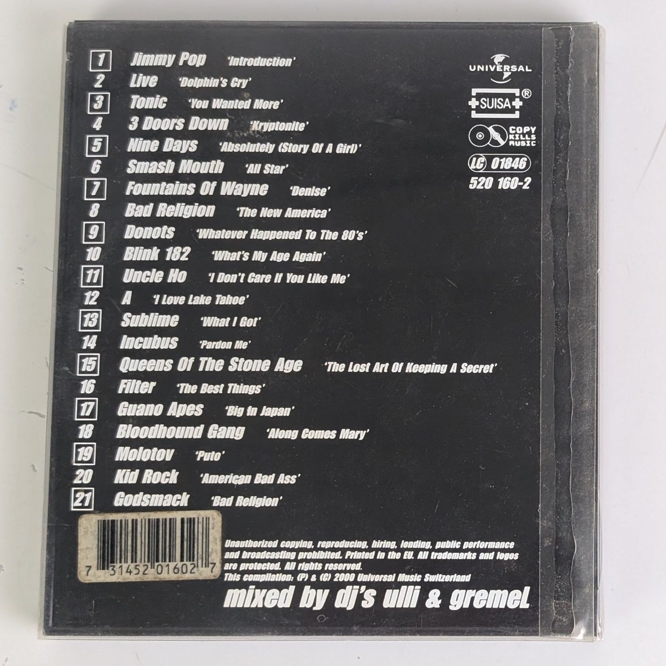 CD: Abart ZH CH Alternative Nation Vol.1 CD Top – Usato da Zürich venduto da 1.Simon 1