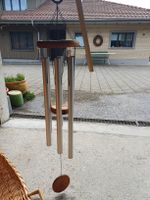 Windspiel Klangspiel Gartendeko Sommer Garten Metall Holz