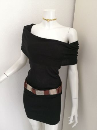 🤩MANGO STRICK-KLEID SCHWARZ NEU & GUCCI P.