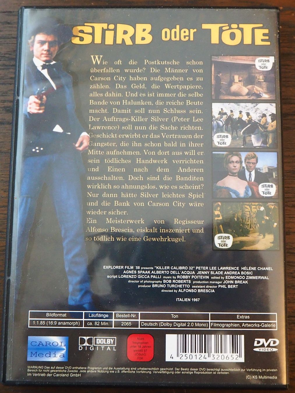 Tutti i DVDs: Stirb oder töte / Peter Lee Lawrence – Usato da Chur venduto da dluli 1