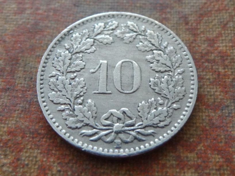 Tutti le monete: 10 Rp. 1946 – Usato da Romanel-sur-Lausanne venduto da Swift13 1