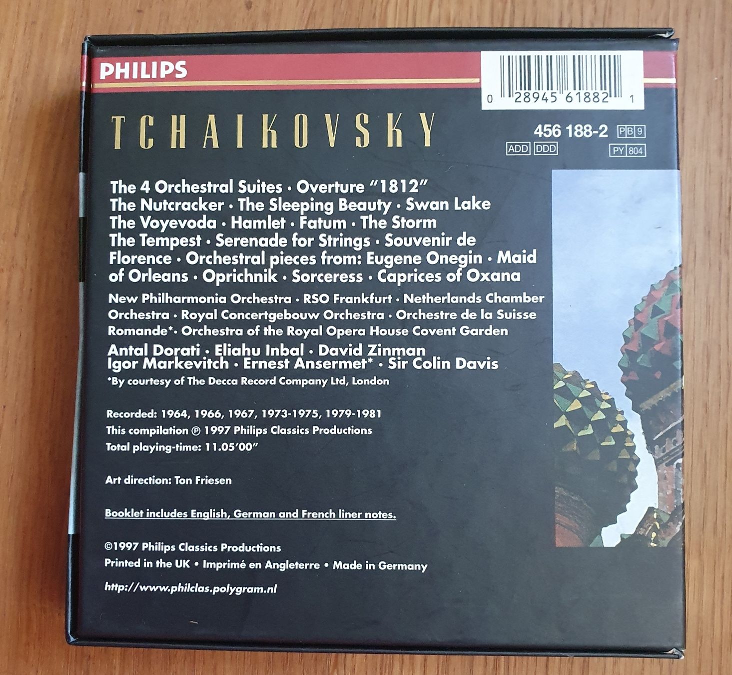 CD: Tschaikowsky - Sämtliche Orchesterwerke - Philips Classics – Nuovo (secondo la descrizione) da Zürich venduto da Philotimo 5
