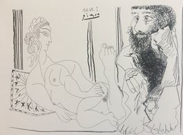 Pablo Picasso   "Erotische Lithographie"