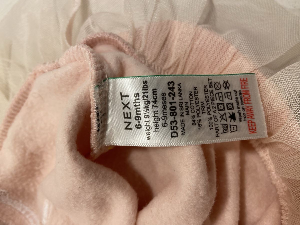 Maglioni & Felpe: NEXT Pullover Tüllrock Gr. 74 Rosa – Nuovo (secondo la descrizione) da Felsberg venduto da Riggel 2