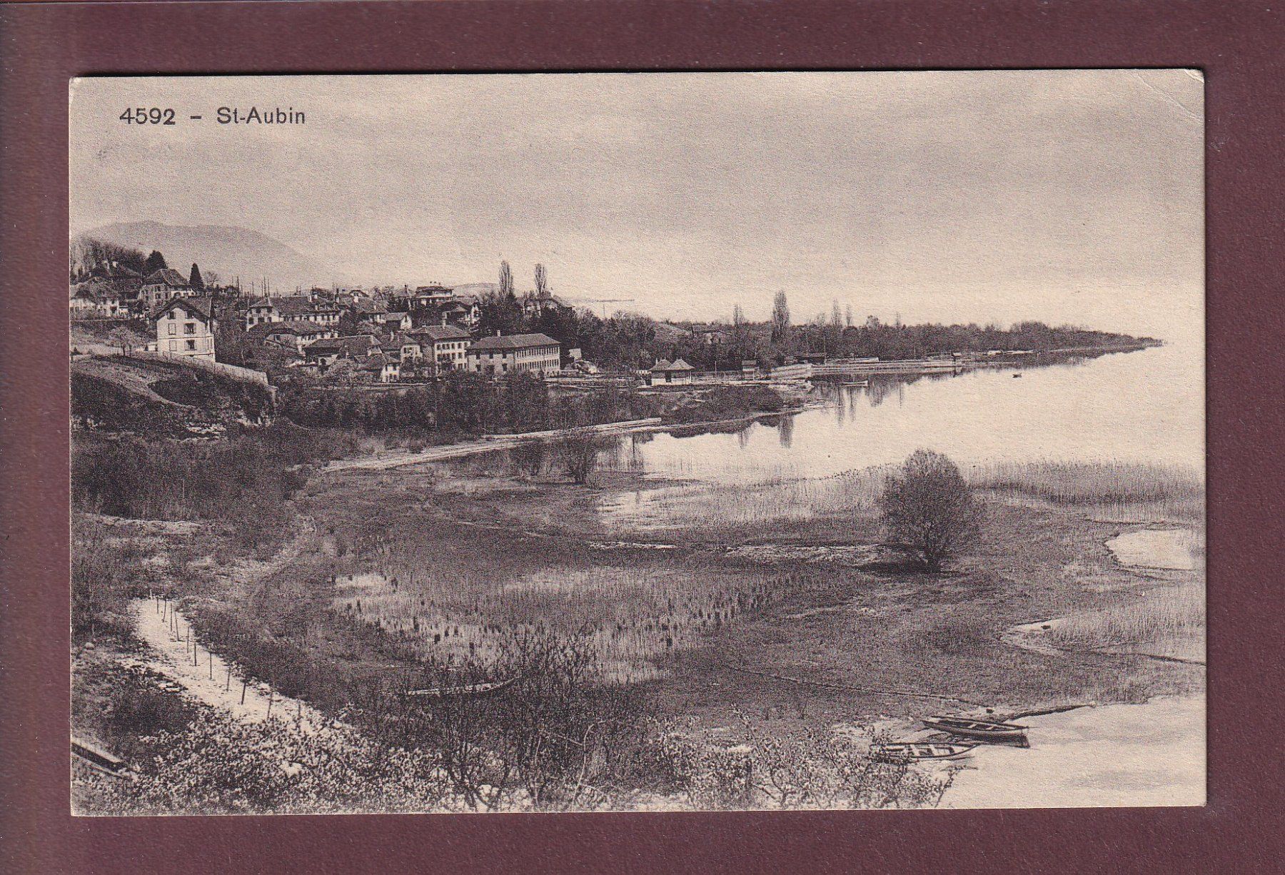 Ansichtskarten: ST. AUBIN - 1911 – Gebraucht aus Pully von nicecards