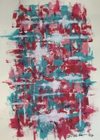 Abstraktes Gemälde 50/70cm