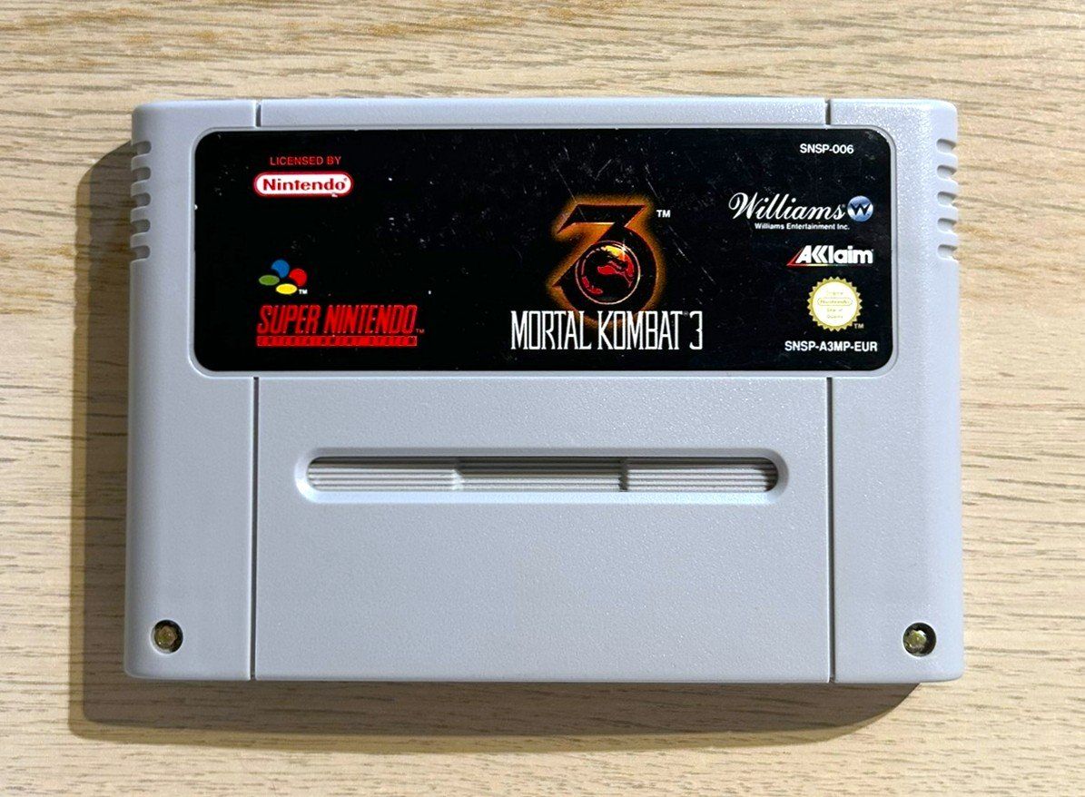 Nintendo Giochi: Mortal Kombat 3 Super Nintendo SNES – Usato da St. Gallen venduto da Alpine.Arcade