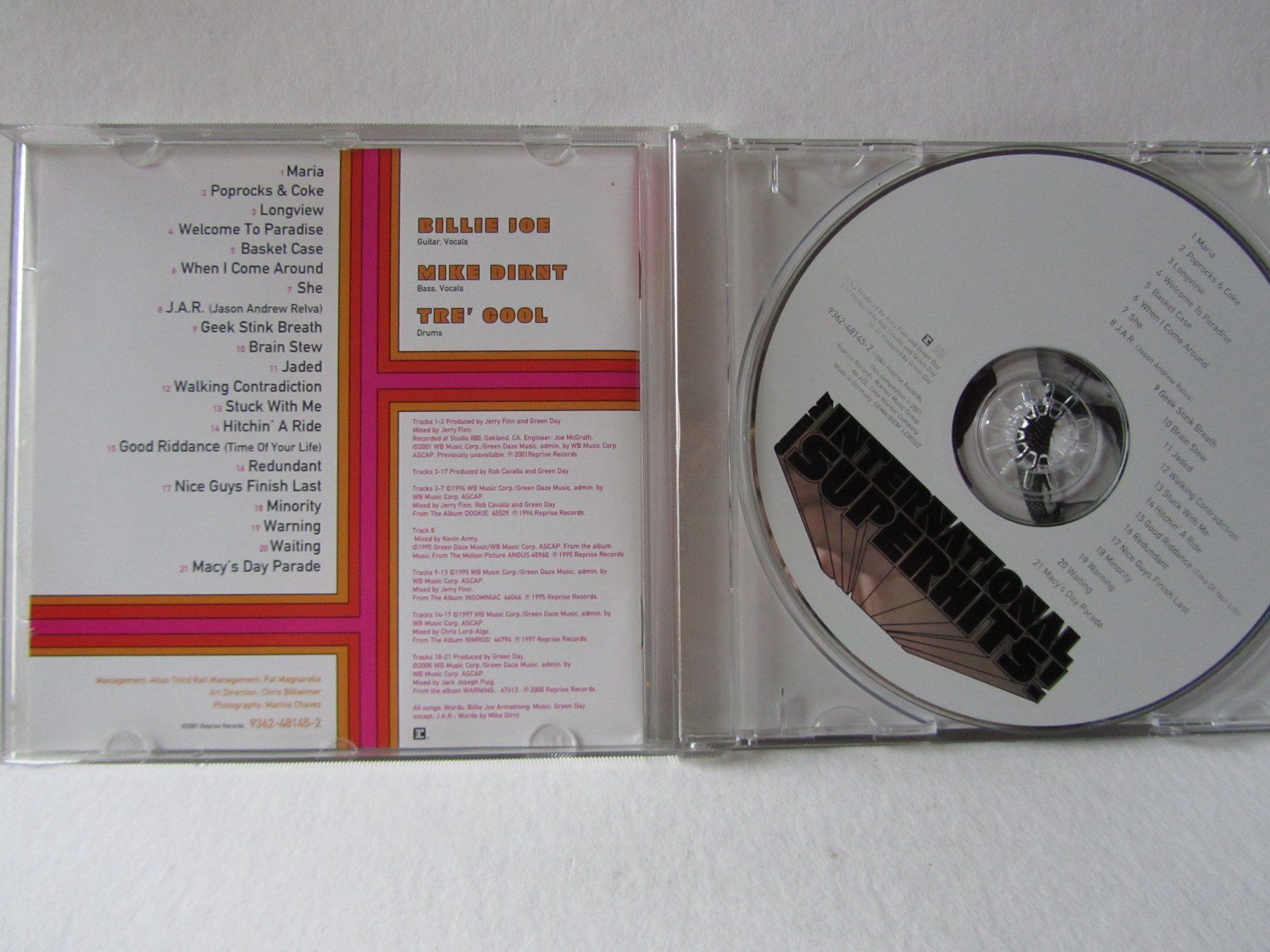 CD: Green Day, CD, International Superhits – Usato da Weiningen ZH venduto da dietsch57 2