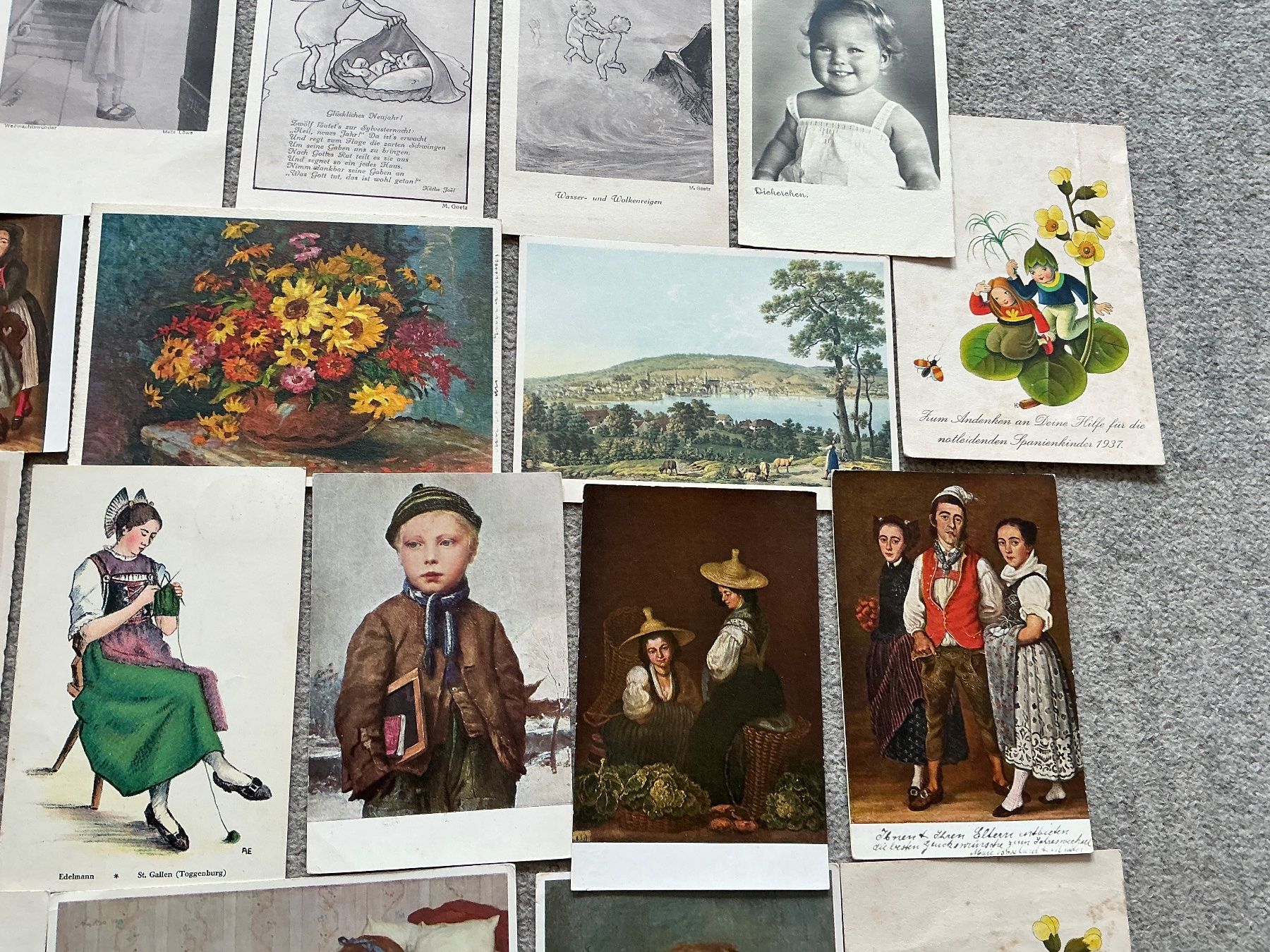 Cartoline postali: Antike Postkarten Sammlung, Vintage Grusskarten Konvolut – Usato da Jona venduto da Jancy60 3