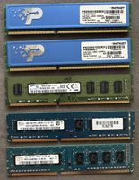LOT de mémoires DDR3 PC3 pour ordinateur