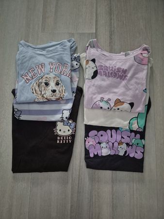 T-Shirt 6 Stück Gr. 134/140