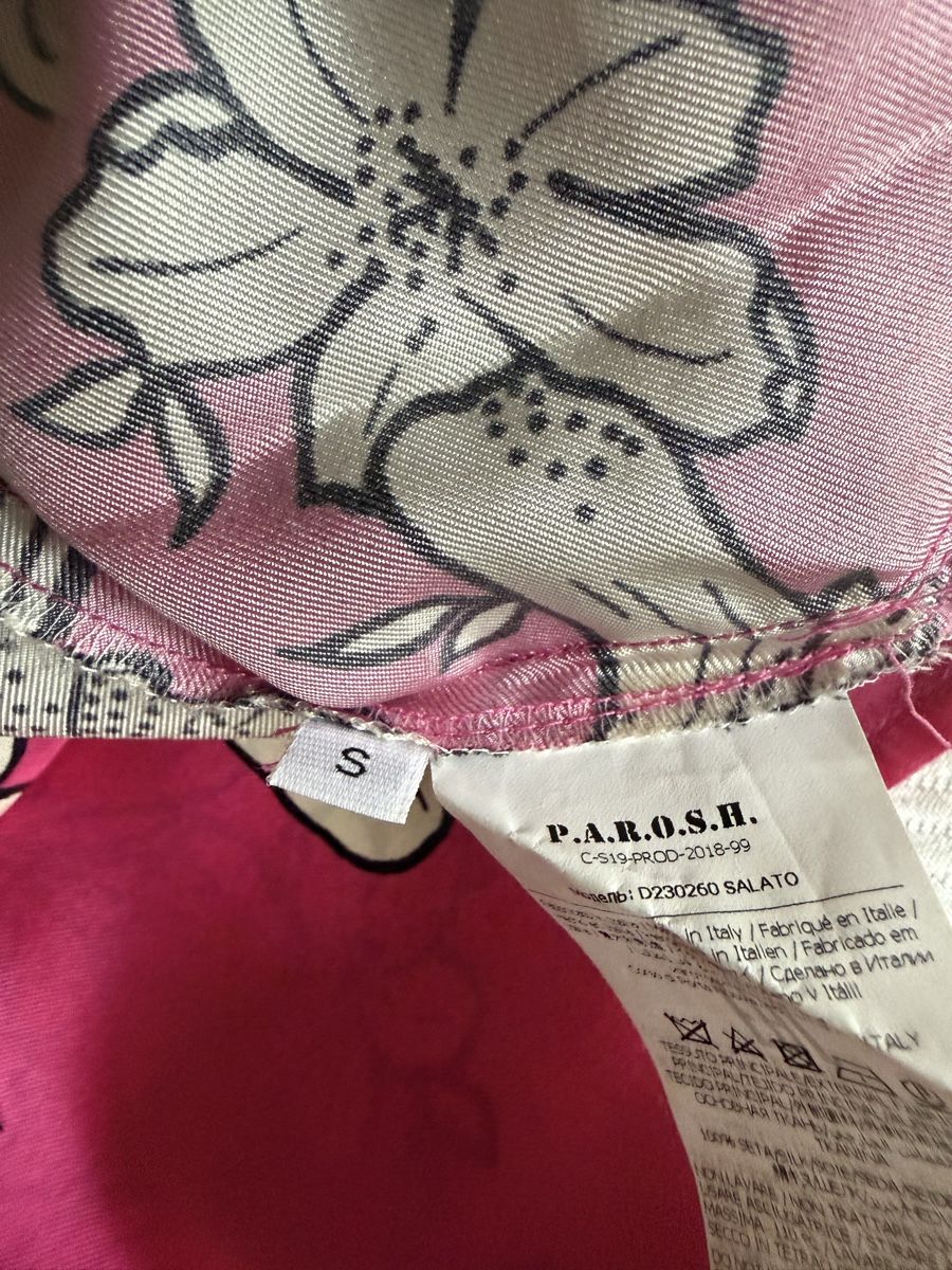 Pantaloni: PAROSH Silk Floral Pants, Size S  – Usato da Zürich venduto da ifi_zp8b 5