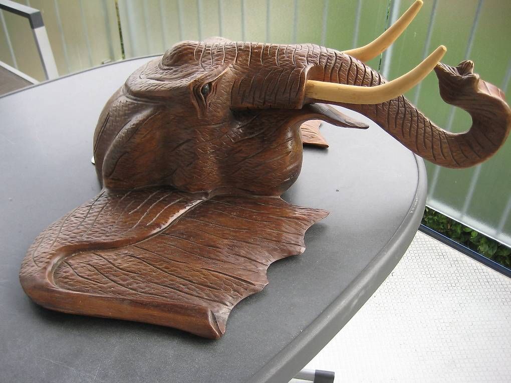 Statuette: Elefantenkopf – Usato da Horgen venduto da flohmiomi54 1