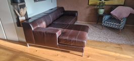 leather sofa