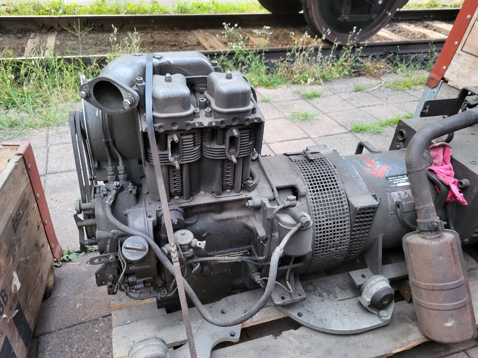 Générateurs de courant: Generator Deutz – Défectueux à Schwarzenburg par Dampfer93 6