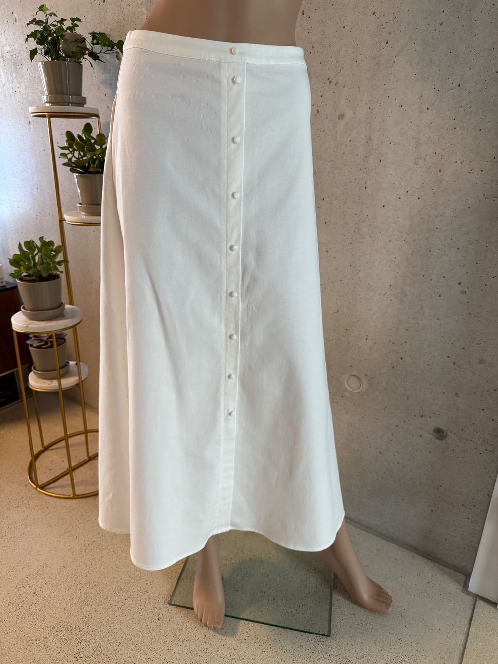 Mango Gonne: Mango Maxirock Sommerrock Rock weiss Gr.36 NEU – Nuovo (secondo la descrizione) da Rotkreuz venduto da beltraum 2