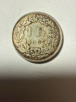 1 Franken Silbermünze 1967