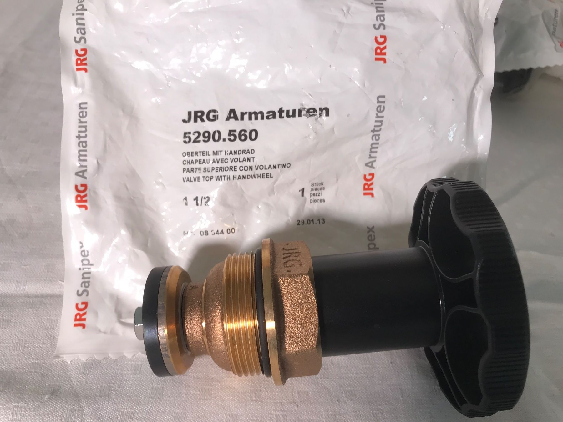Armaturen: GF, JRG, Ventil Oberteil, 5290.560, 1 1/2" – Neu (gemäss Beschreibung) aus Winterthur von efant12