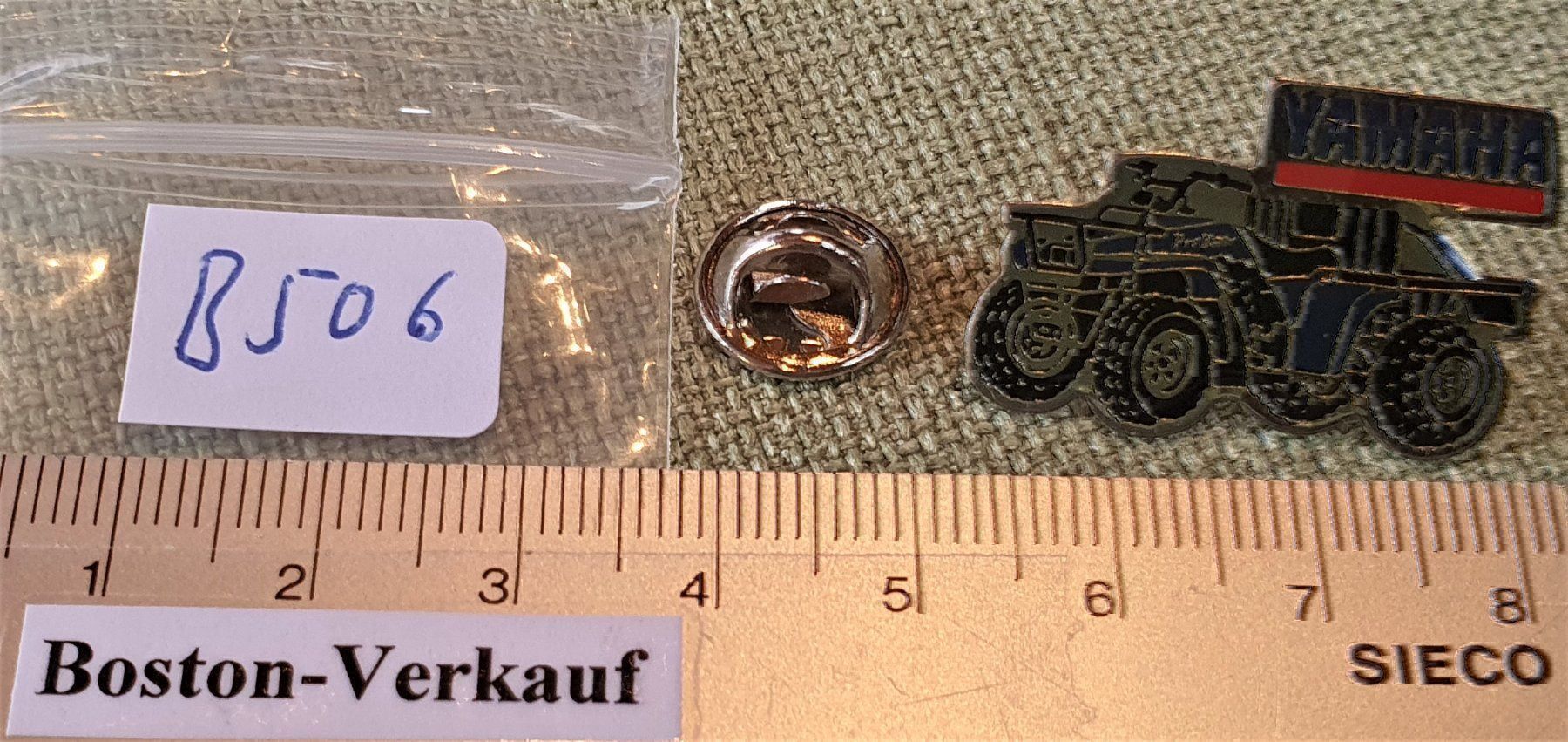 Placchette & Badge: B506 - Pin YAMAHA Quad Pro Race – Usato da Reinach BL venduto da Boston-Verkauf 2