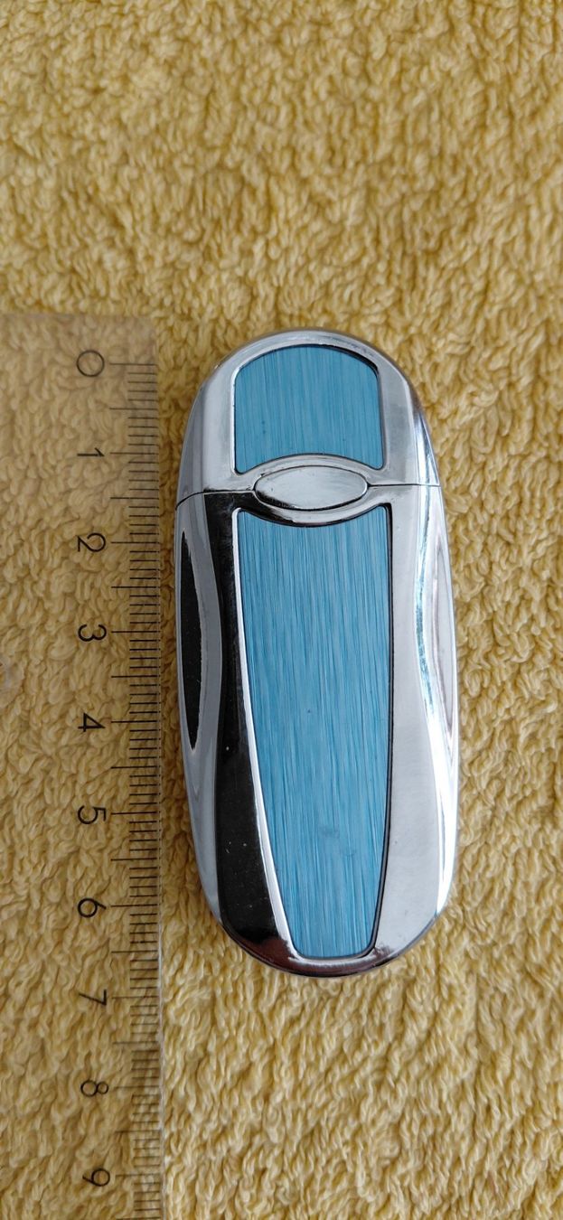 Feuerzeuge: Elegant Feuerzeug, in Blau – Gebraucht aus Gipf-Oberfrick von Bicholino 3