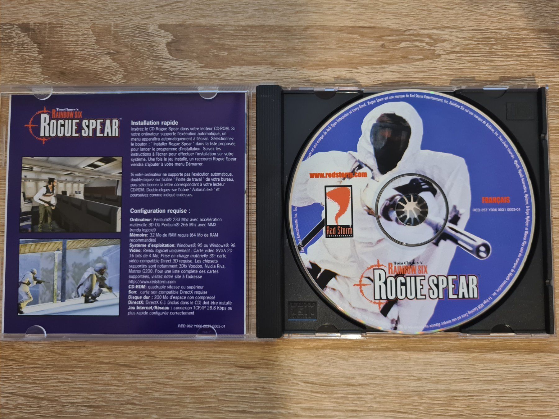 Spiele: Rainbow Six Rogue Spear (French) + Manual - PC – Gebraucht aus Carouge GE von Gasco 1