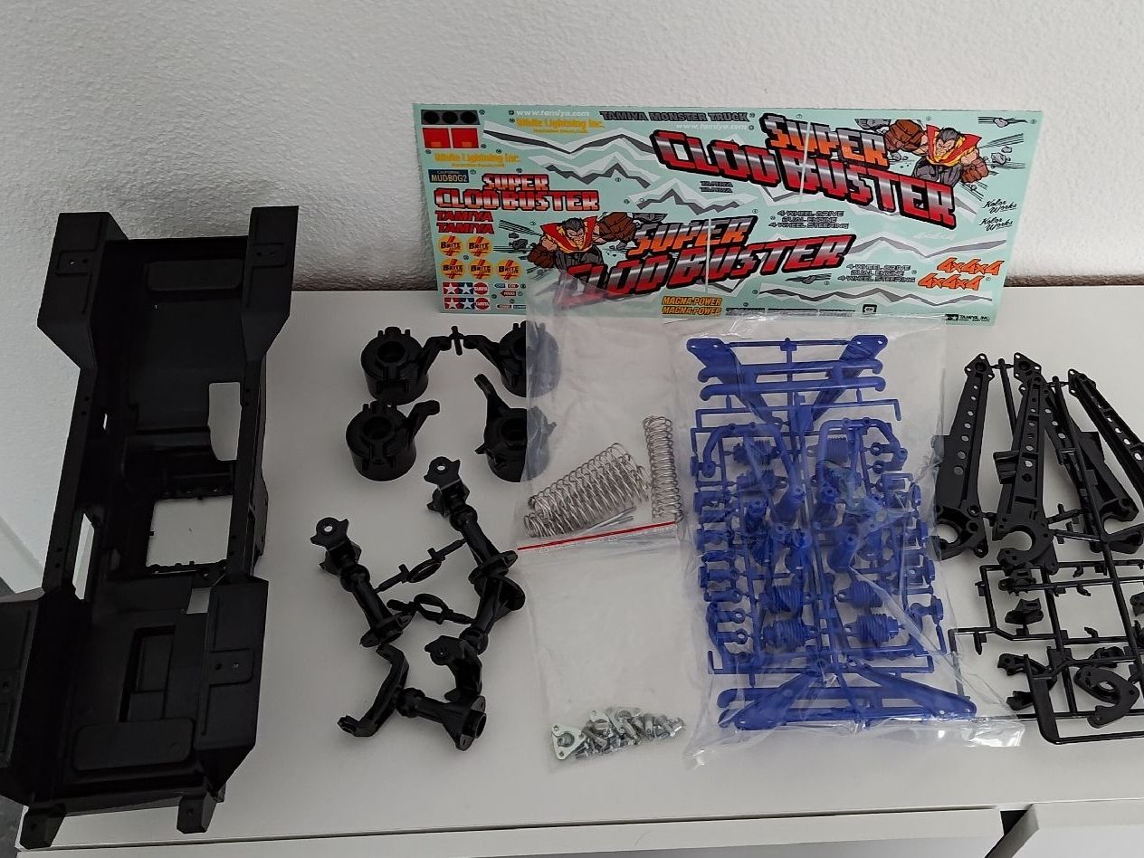 RC Modellbau: Tamiya Super Clod Buster Einzelteile!! – Neu (gemäss Beschreibung) aus Oberlunkhofen von CorsaOPC
