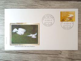 TR51 Enveloppe + Timbre Suisse 1986