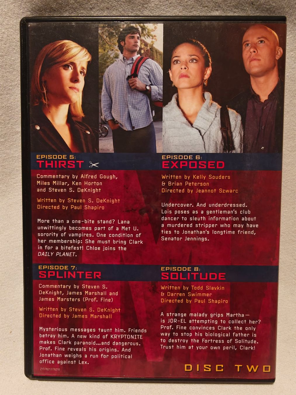 Tutti i DVDs: Smallville Staffel 5 – Usato da Gutenswil venduto da Vulcano21 2