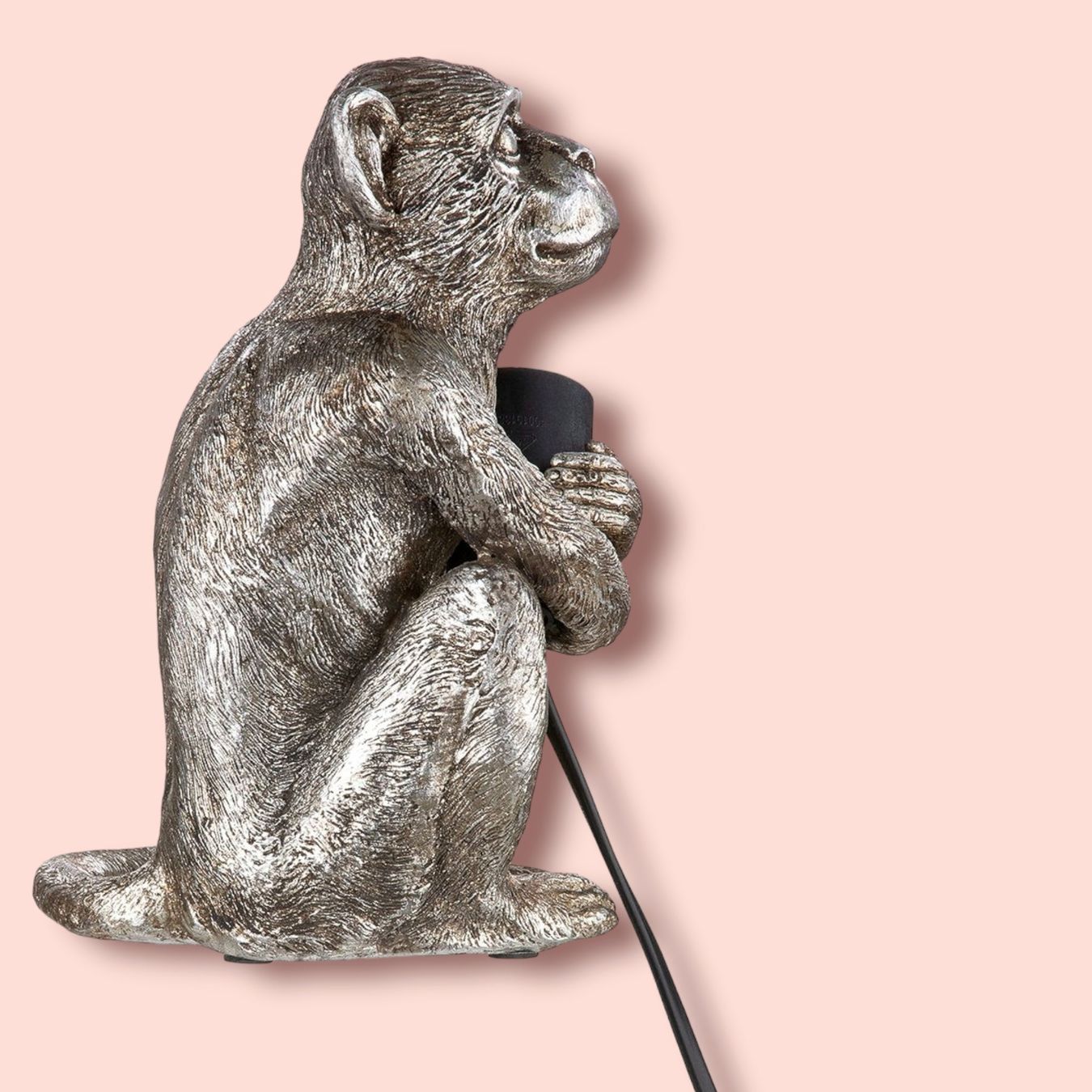 Lampen: Lampe Äffchen silber – Neu und originalverpackt aus Schaffhausen von AtelierPudesco 1