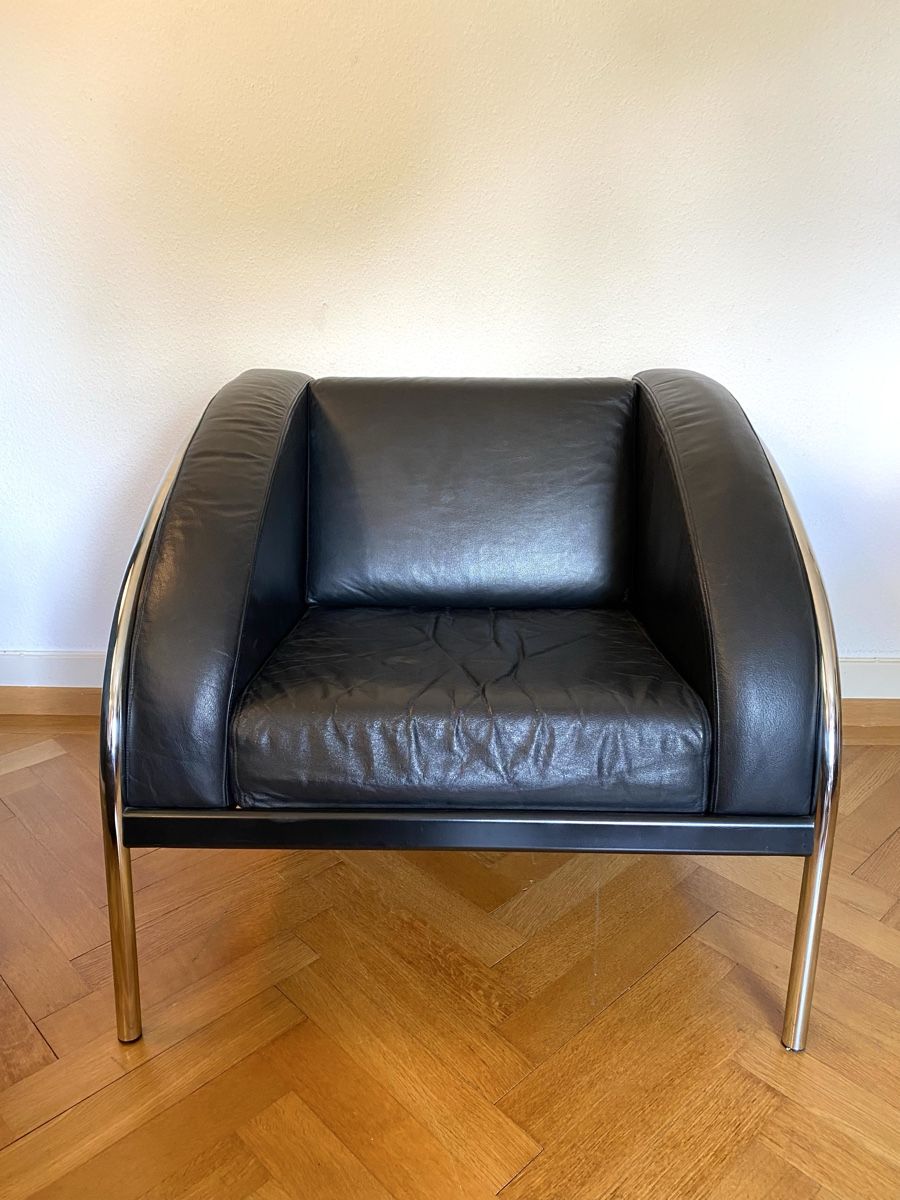 Sedie: Design Sessel Chair LC2 Corbusier Stil – Usato da Olten venduto da sportwelt 4