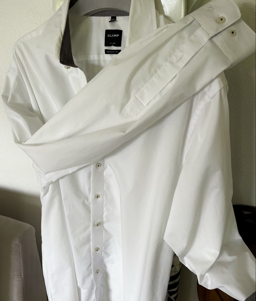 Camicie: Olymp Hemd modern fit weiss Gr. 45 – Nuovo (secondo la descrizione) da Emmenbrücke venduto da Ladyboutique 8