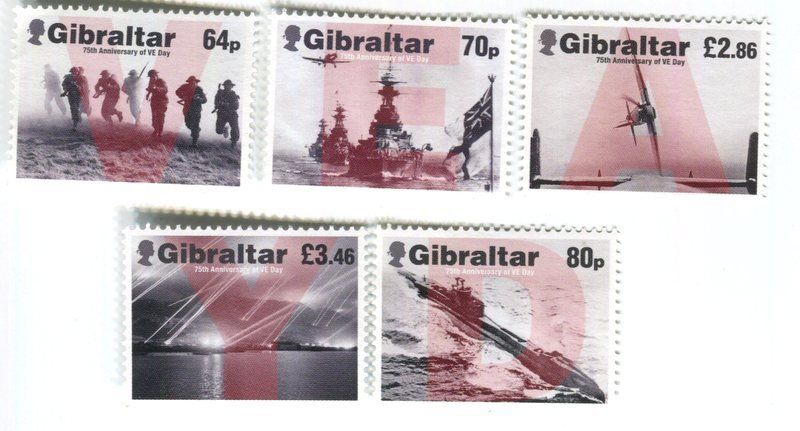 Tutti i francobolli: Briefmarken "D-Day". Gibraltar – Nuovo e nell'imballaggio originale da Basel venduto da Butsch5