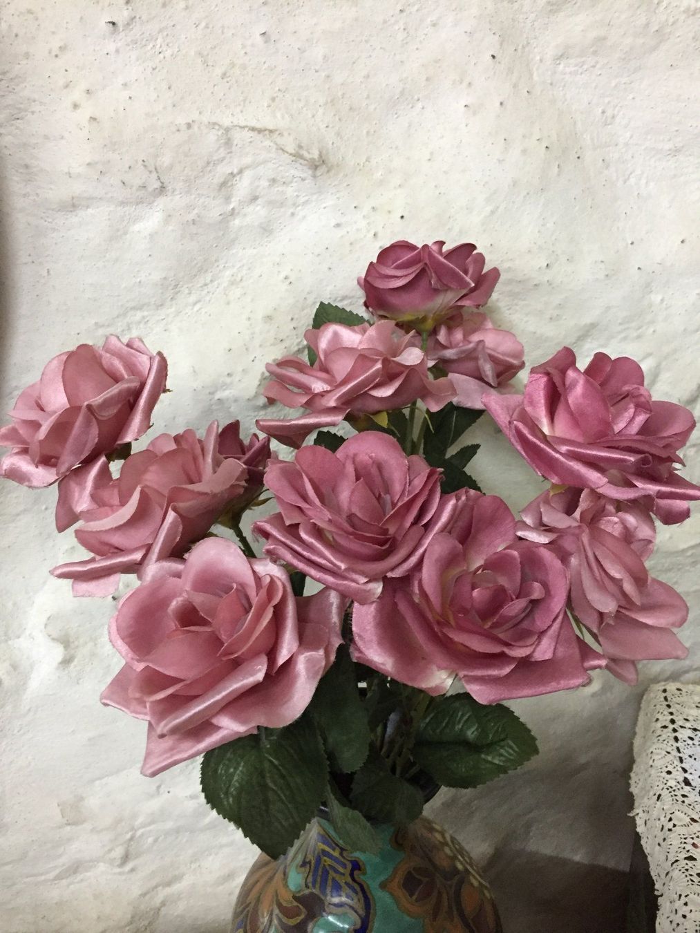 Piante & sementi: Künstliche Rosen / Kunstpflanze – Usato da Schaffhausen venduto da vintageville 1