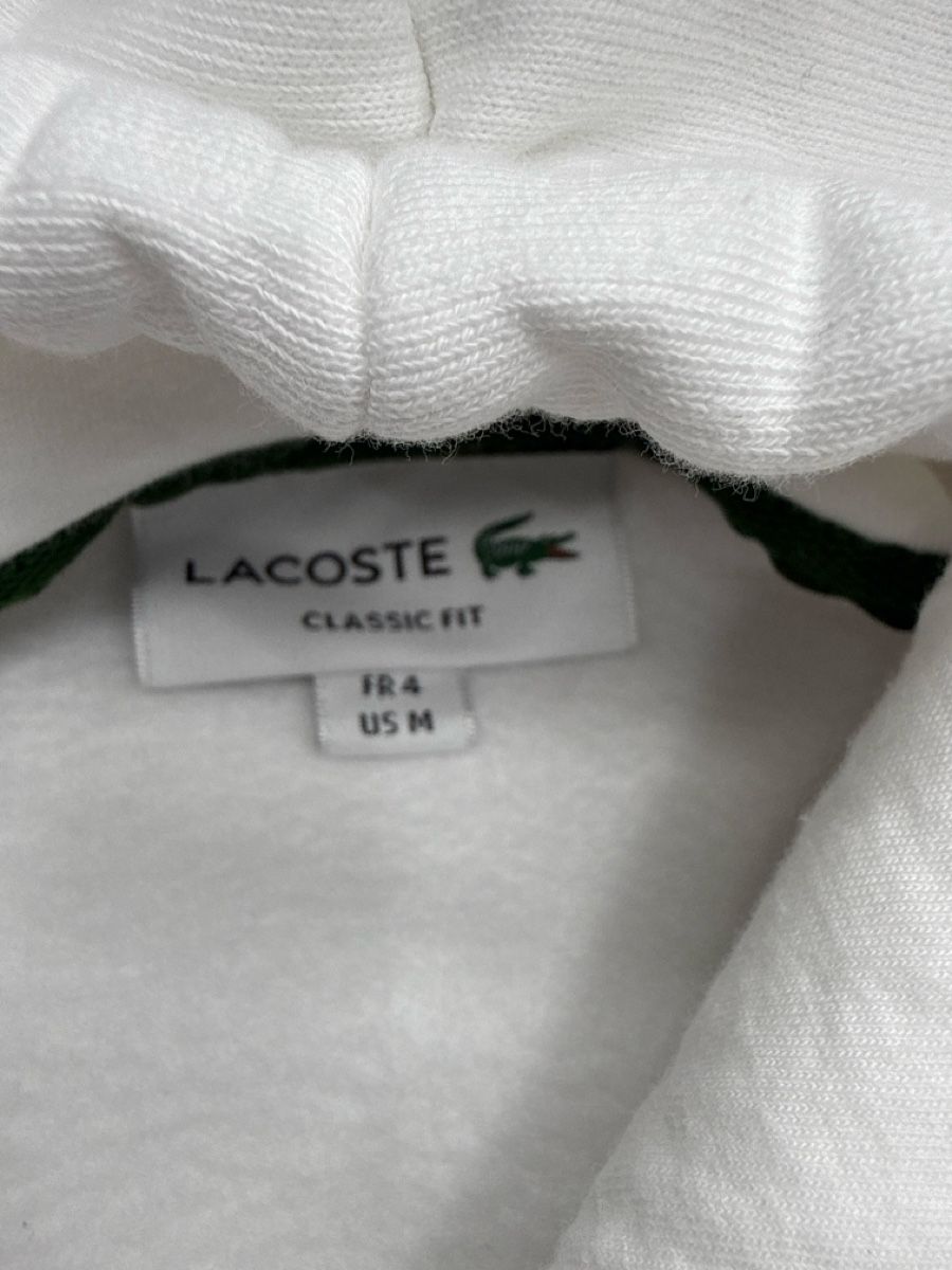 Lacoste Pullover & Sweatshirts: Sweat Lacoste blanc taille M comme neuf 100%authentique – Neu (gemäss Beschreibung) aus Chenens von anasantos90 3