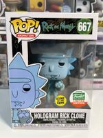 Funko POP! Animation Rick & Morty Hologram Rick Clone Limit