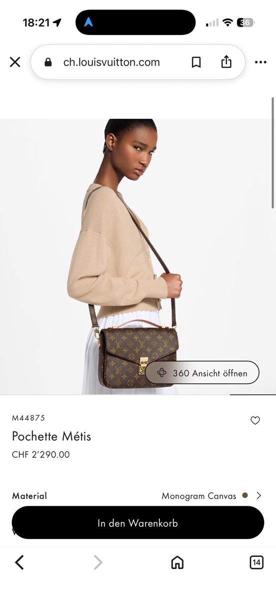 Louis Vuitton Borse da donna: Louis Vuitton Pochette Métis Monogram Canvas – Usato da Lachen SZ venduto da pfingstroseMN 7
