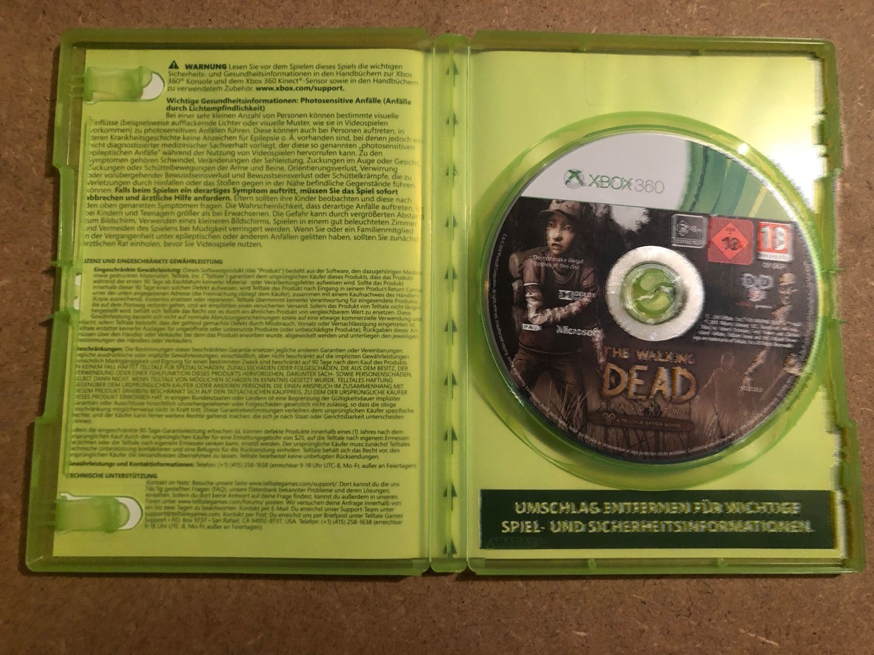Spiele: The Walking Dead Season Two Xbox 360 – Gebraucht aus Kestenholz von Mad18 2