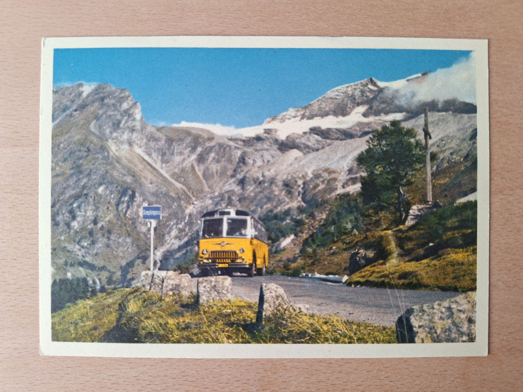 Cartoline postali: AK Schweiz, Postauto FBW Haifisch – Usato da Lohn-Ammannsegg venduto da Beo71