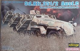 Dragon 6966 Sd.Kfz. 251/2 Ausf. C Rivetted Version mit Wurfr