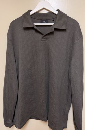 Langarmshirt C&A Olivgrün L
